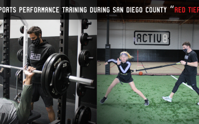 Performance Training During San Diego County “Red Tier”